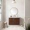 James Martin Vanities Amberly 36in Single Vanity, Mid-Century Walnut w/ 3 CM Ethereal Noctis Top 670-V36-WLT-3ENC - alternate 6
